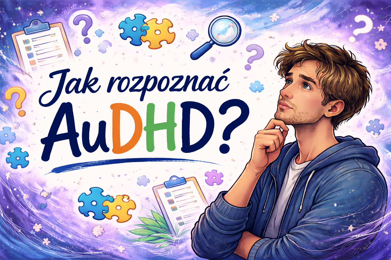 Jak rozpoznać AuDHD? Diagnoza, testy i różnice
